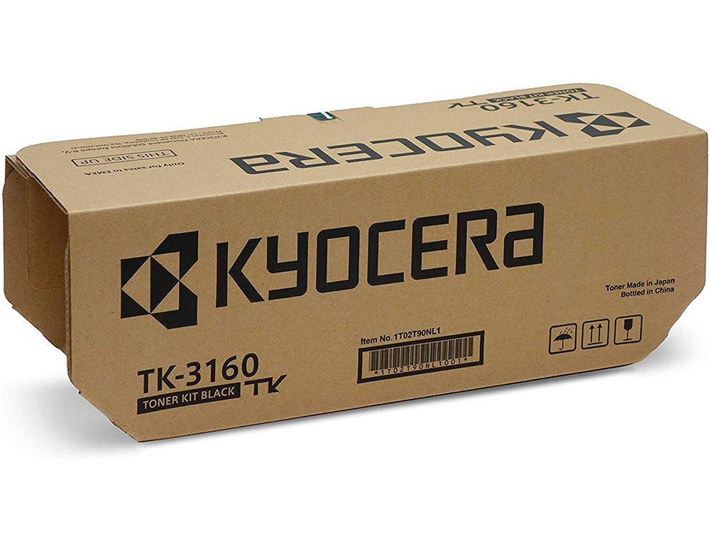 KYOCERA - Toner ecosys p3045dn negro tk-3160 (Ref. 1T02T90NL1)
