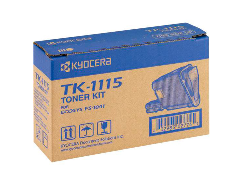 KYOCERA - Toner -mita fs-1041 / 1220mfp / 1320mfp negro tk1115 (Ref. 1T02M50NL1)