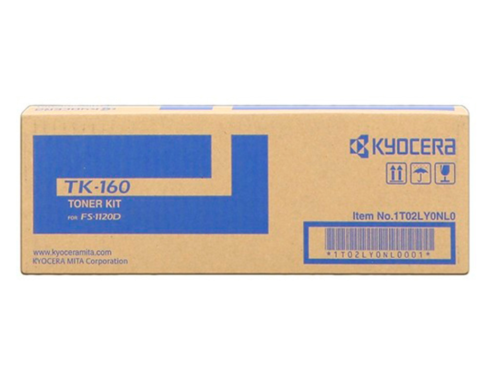 KYOCERA - Toner -mita fs-1120d / 1120dn negro tk-160 (Ref. 1T02LY0NLC)