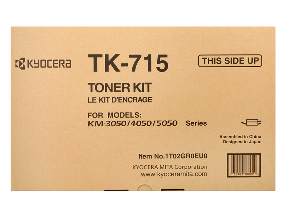 KYOCERA - Toner -mita km-3050 / 4050 / 5050 tk-715 (Ref. 1T02GR0EU0)