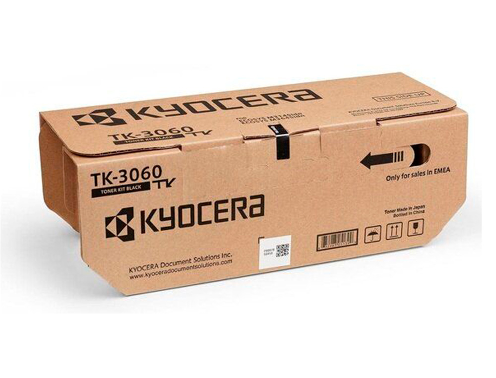 KYOCERA - Toner -mita negro ecosys m3145/3645idn tk-3060 (Ref. 1T02V30NL0)
