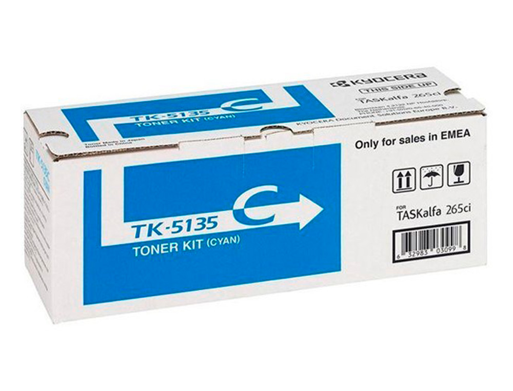 KYOCERA - Toner -mita taskalfa 265ci toner cian (Ref. 1T02PACNL0)