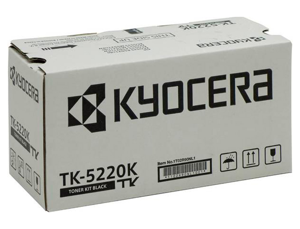 KYOCERA - Toner mita tk-5220k negro ecosys m5521cdw, ecosys m5521cdn 1200 pag (Ref. 1T02R90NL1)