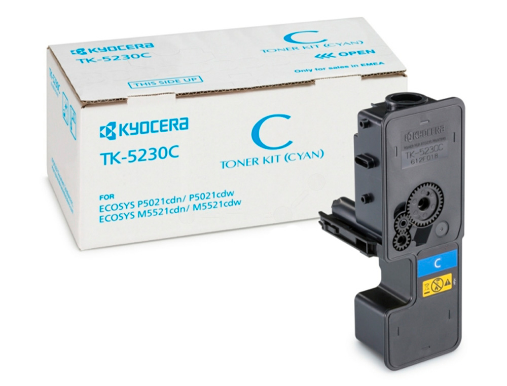 KYOCERA - Toner mita tk-5230c cian m5521cdw 2200 pag (Ref. 1T02R9CNL0)