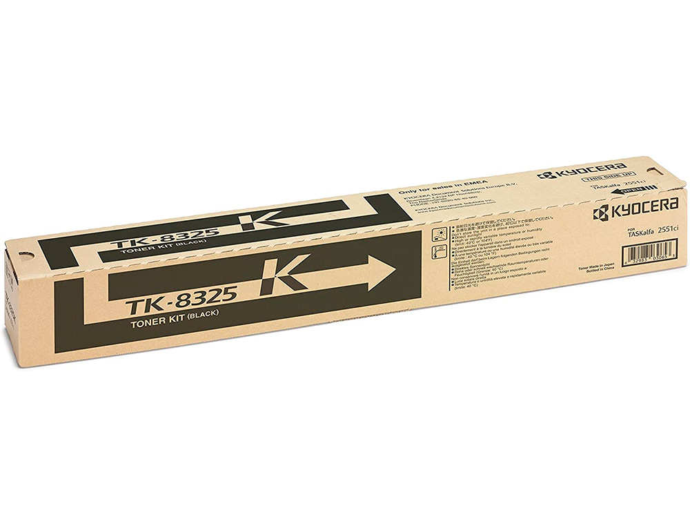 KYOCERA - Toner -mita toner negro tk8325k (Ref. 1T02NP0NL0)