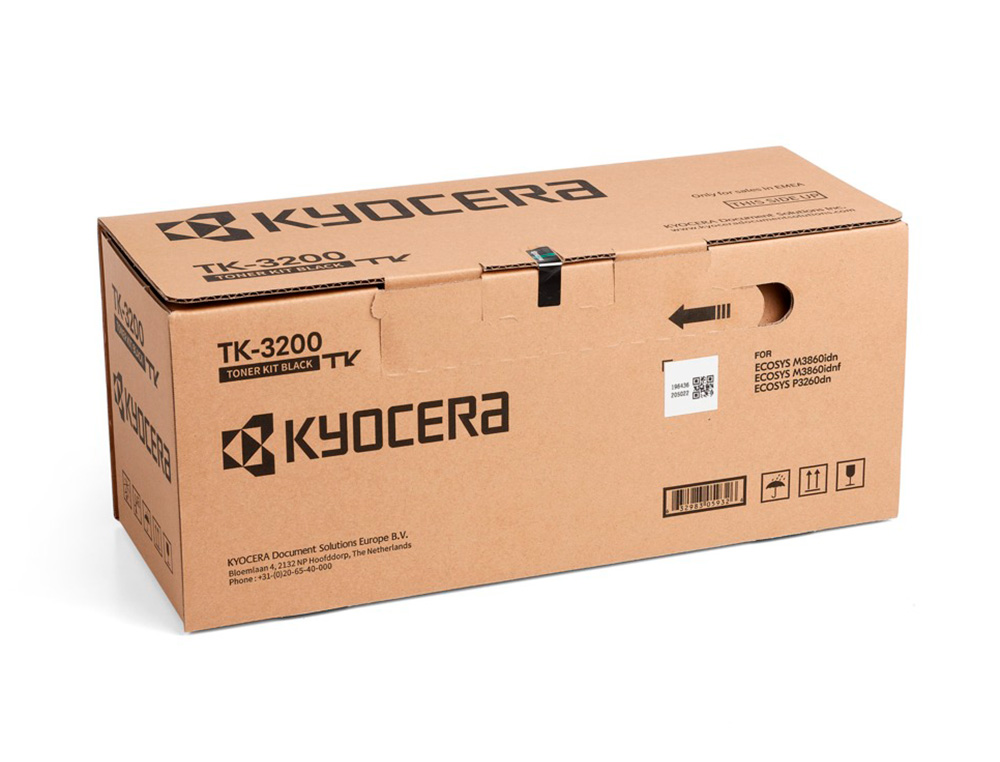 KYOCERA - Toner negro 40.000 pag tk-3200 ecosys p3260dn (Ref. 1T02X90NL0)