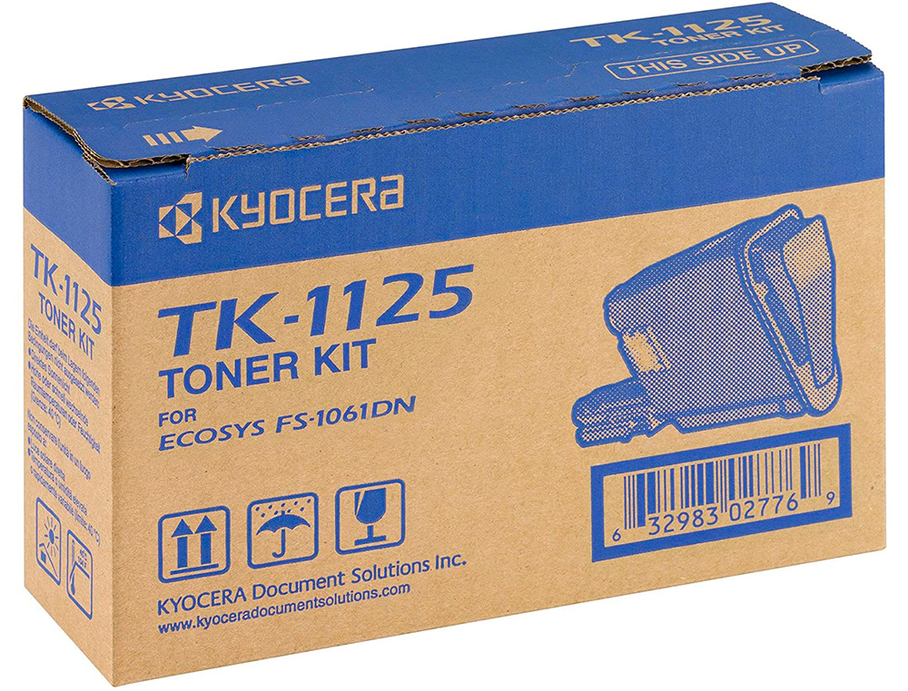 KYOCERA - Toner tk1125 -mita fs-1061dn / 1325mfp negro (Ref. 1T02M70NL1)
