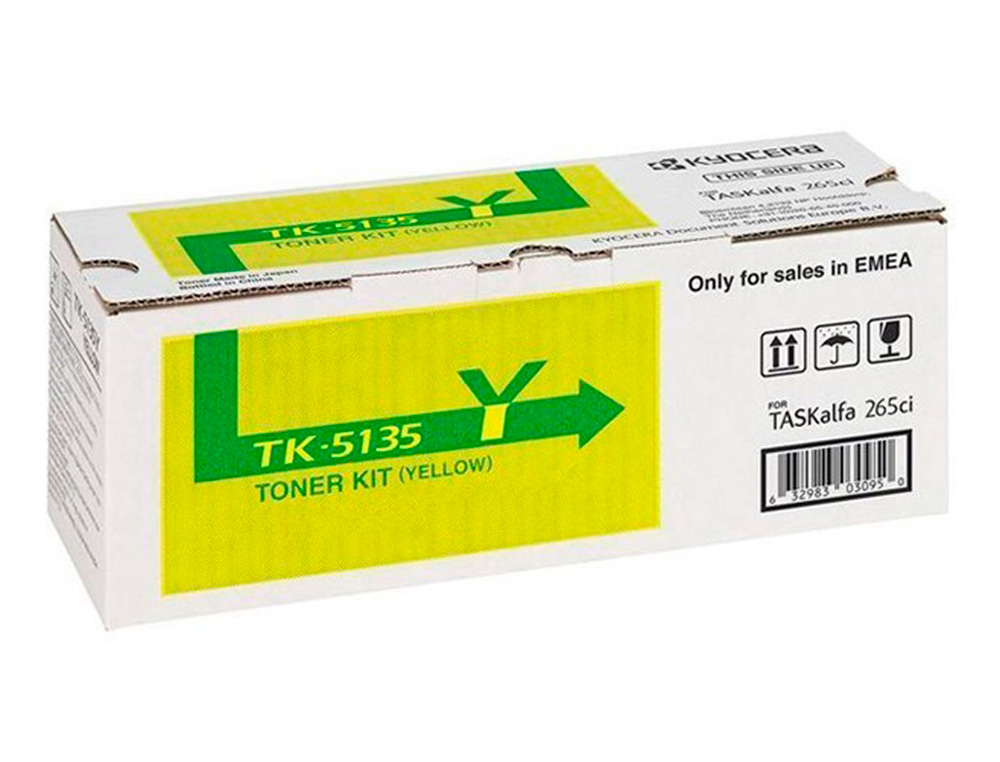 KYOCERA - Toner tk5135y -mita taskalfa 265ci toner amarillo (Ref. 1T02PAANL0)