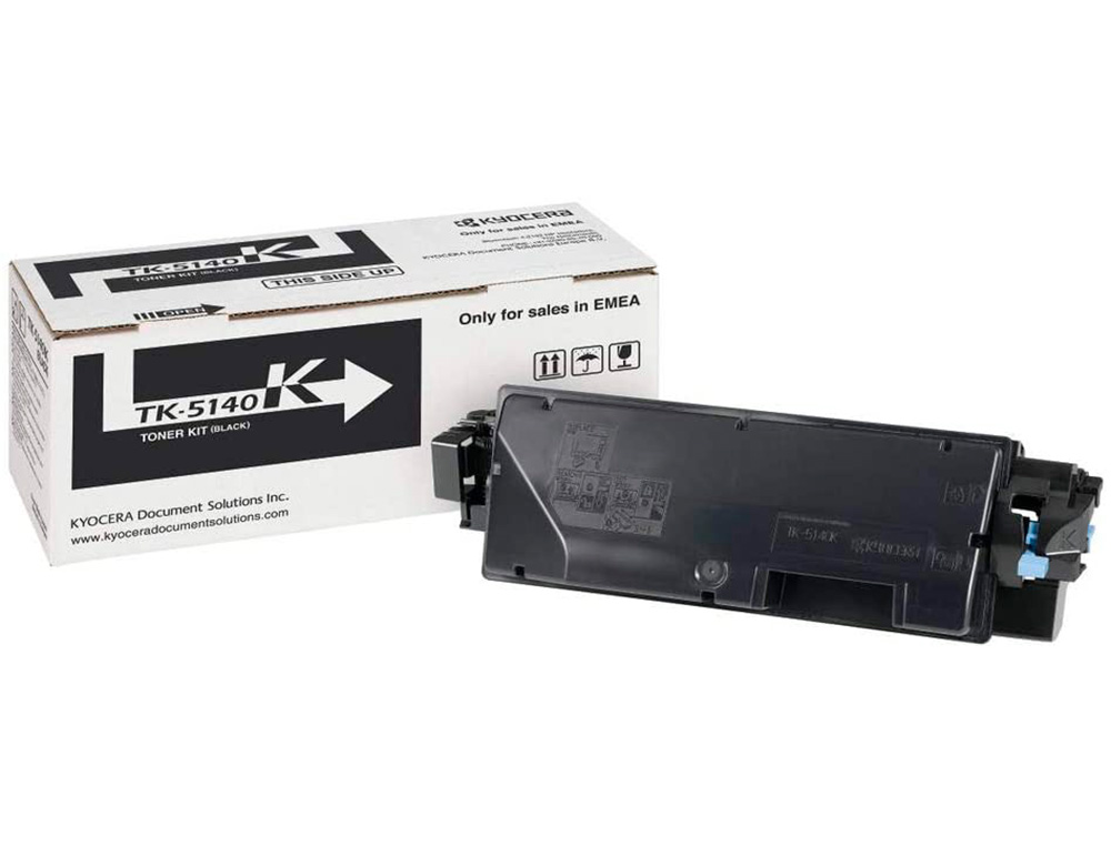 KYOCERA - Toner tk-5140k ecosys m6530cdn, m6530cdn/kl3, p6130cdn, p6130cdn/kl3 negro tk5140 (Ref. 1T02NR0NL0)