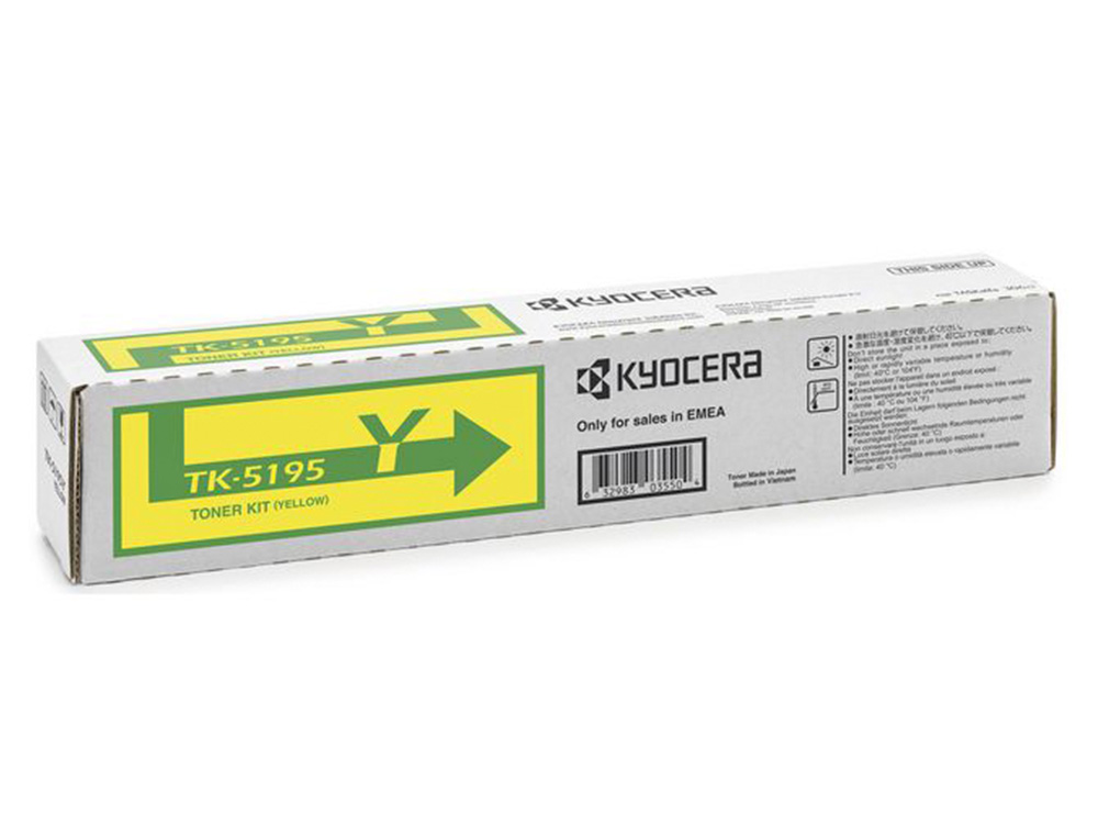 KYOCERA - Toner tk5195y mita amarillo 7000 paginas (Ref. 1T02R4ANL0)