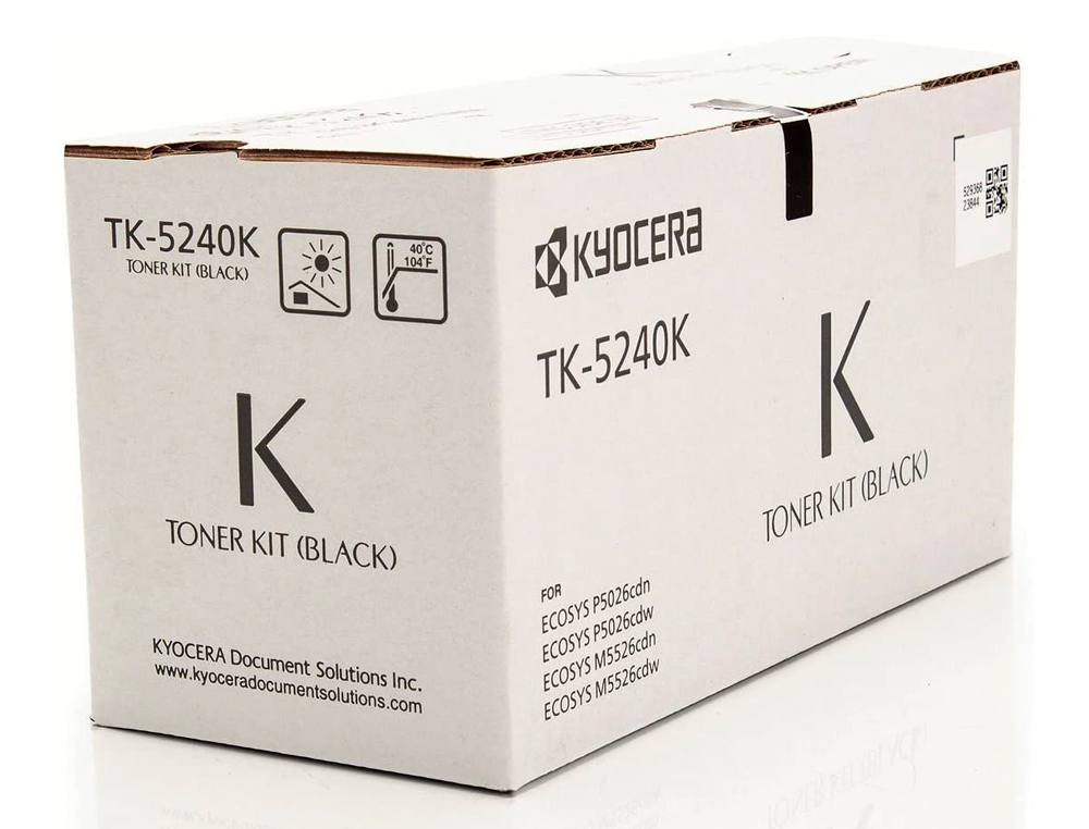 KYOCERA - Toner tk-5240k ecosys m5526 / p5026 negro 4000 paginas (Ref. 1T02R70NL0)