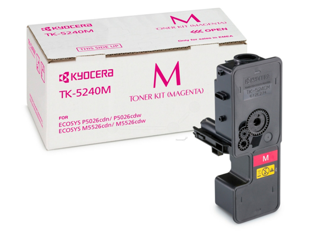 KYOCERA - Toner tk-5240m mita m5526cdn magenta 3.000 p ginas (Ref. 1T02R7BNL0)