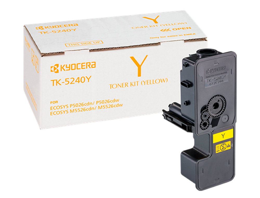 KYOCERA - Toner tk-5240y mita m5526cdn amarillo 3.000 pag (Ref. 1T02R7ANL0)