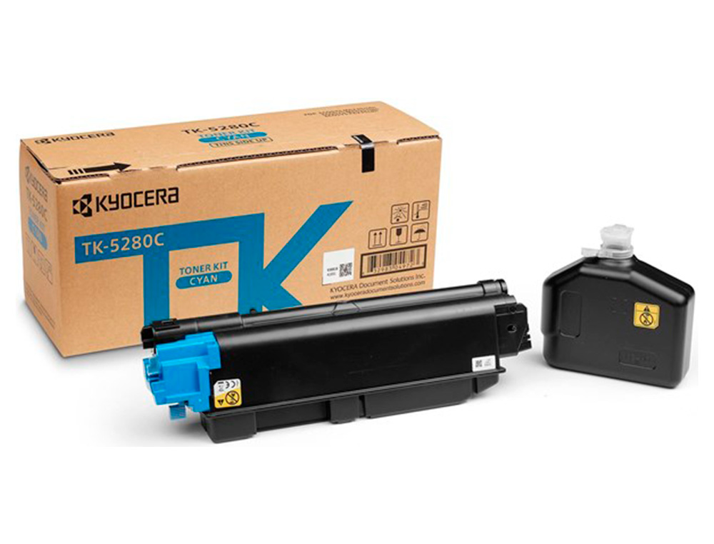 KYOCERA - Toner tk5280c cian para ecosysm6235 / 6635cidn (Ref. 1T02TWCNL0)