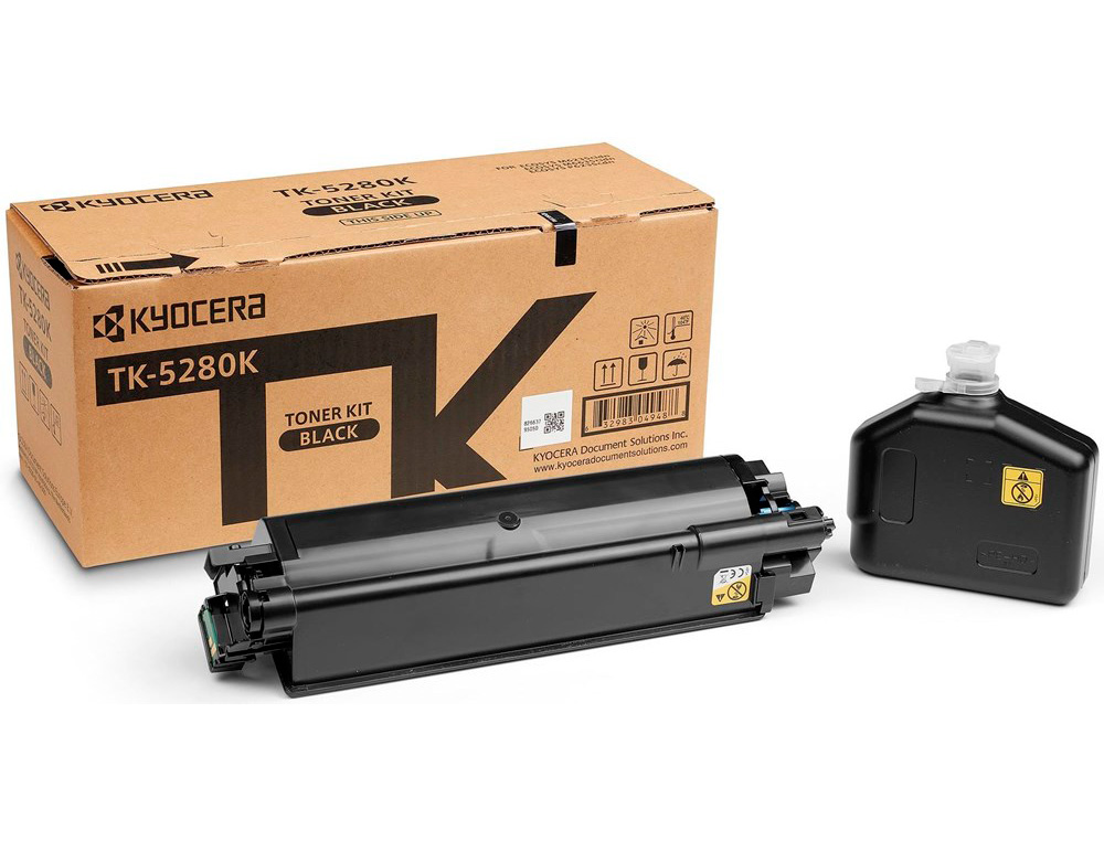 KYOCERA - Toner tk5280k negro para ecosysm6235 / 6635cidn (Ref. 1T02TW0NL0)