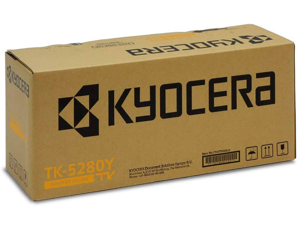 KYOCERA - Toner tk5280y amarillo para ecosysm6235 / 6635cidn (Ref. 1T02TWANL0)