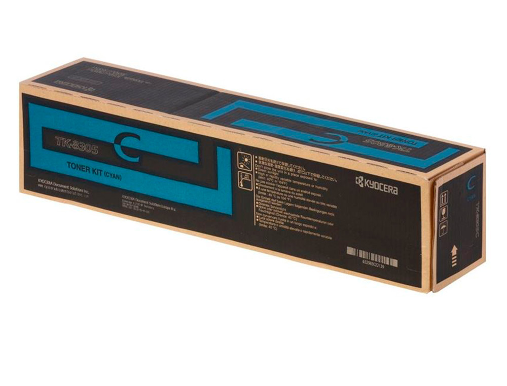 KYOCERA - Toner tk8305c -mita copiadora cian (Ref. 1T02LKCNL0)