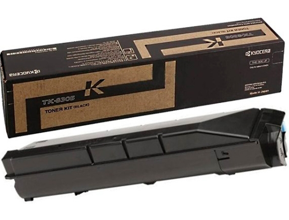 KYOCERA - Toner tk 8305k taskalfa 3050ci / 3051ci / 3550ci / 3551ci negro 25000 paginas (Ref. 1T02LK0NL1)