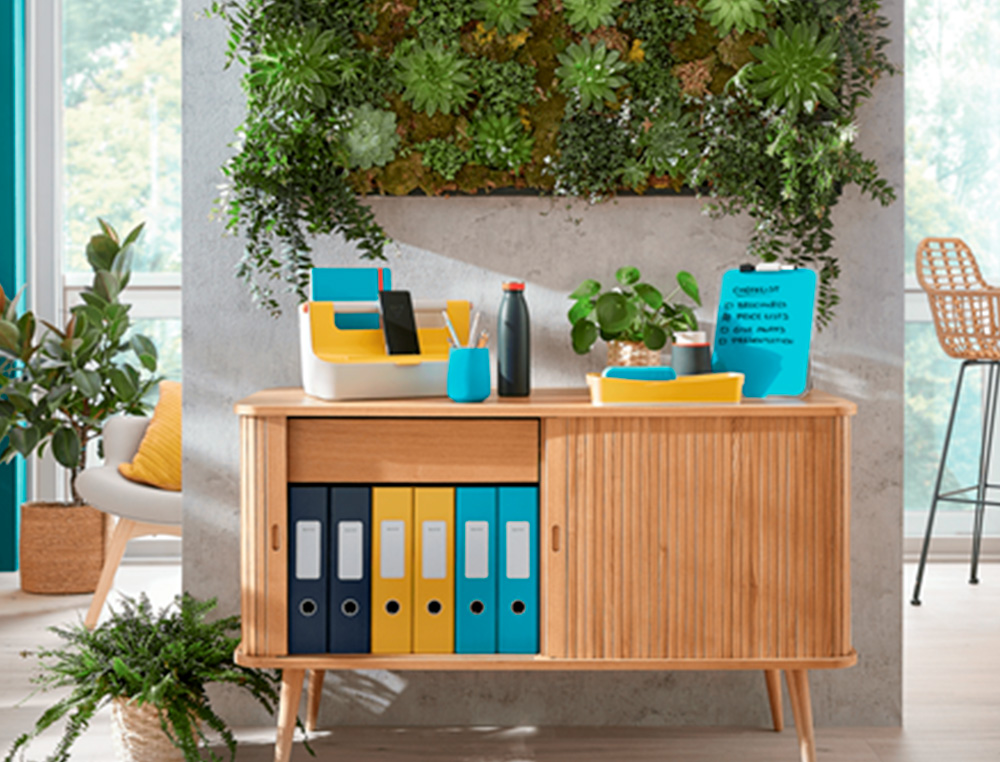 LEITZ - Bandeja sobremesa plastico cosy gris 268x126x358 mm (Ref. 53580089)