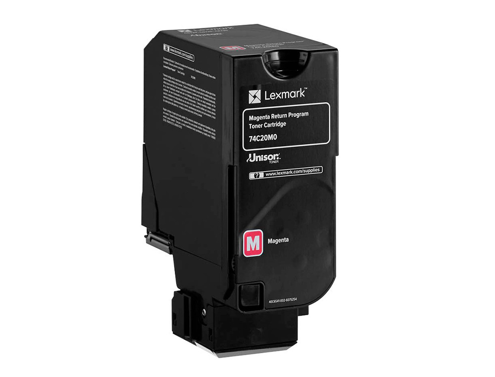 LEXMARK - Toner laser 74c20m0 cx725de / cs720de / cs725de magenta 3000 paginas (Ref. 74C20M0)