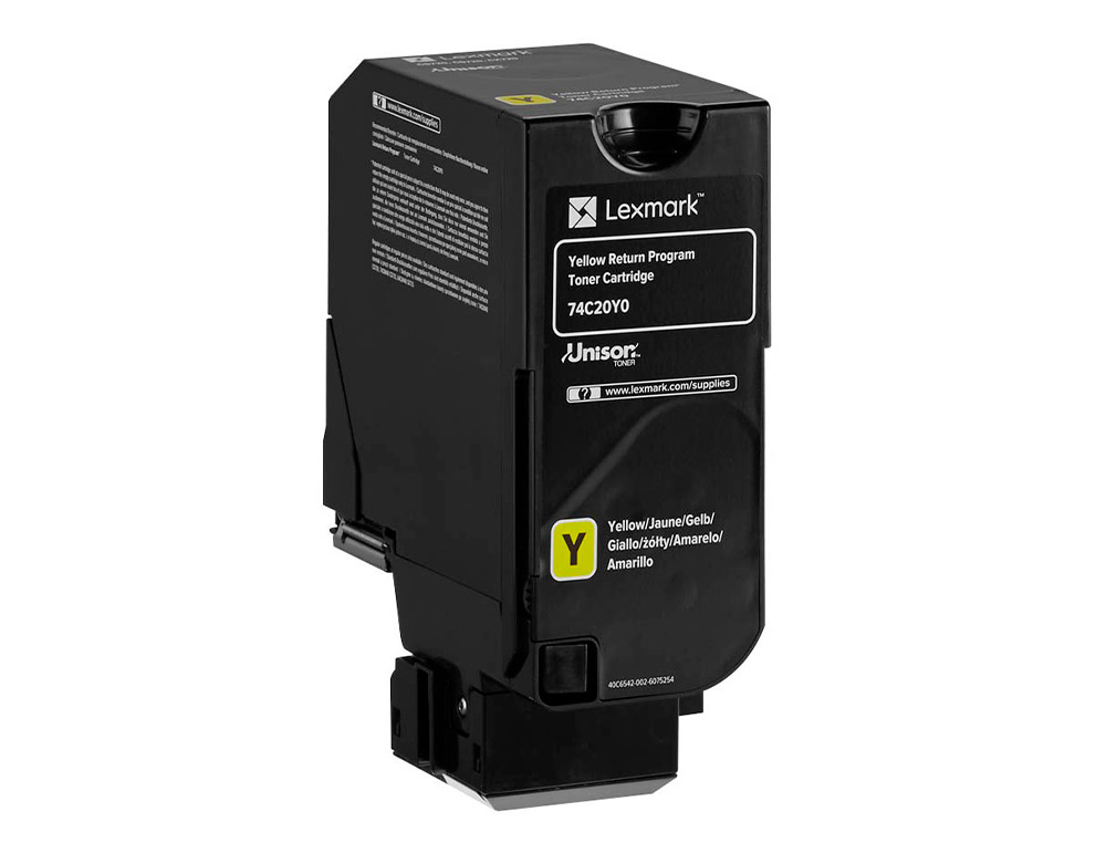 LEXMARK - Toner laser 74c20y0 cx725de / cs720de / cs725de amarillo 3000 paginas (Ref. 74C20Y0)