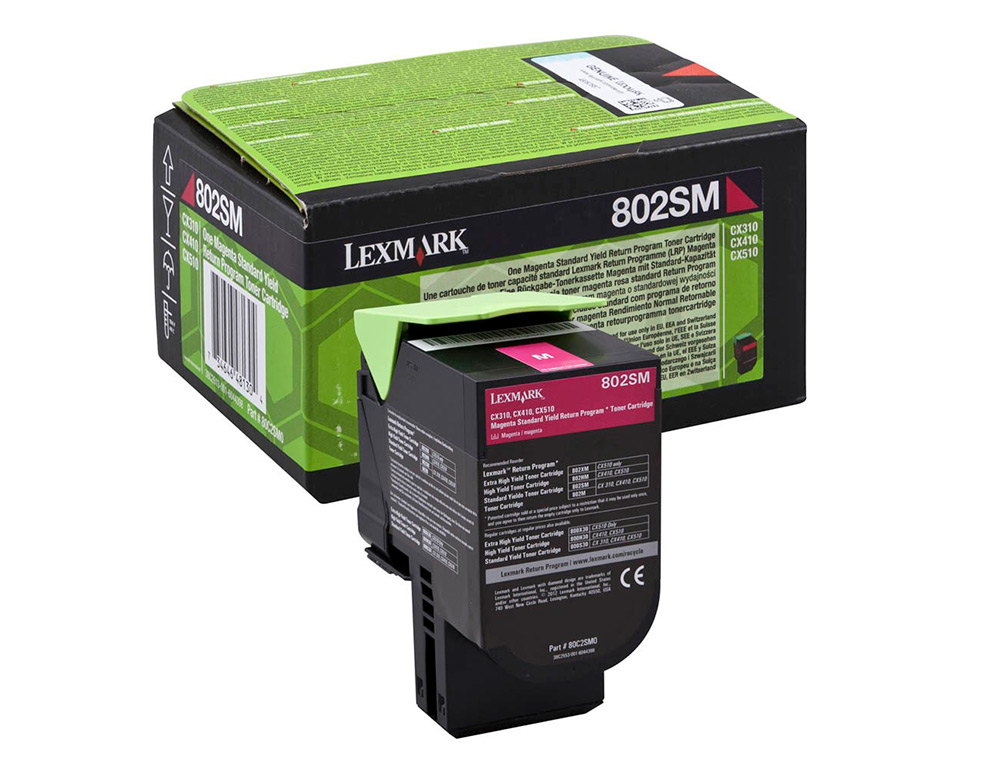LEXMARK - Toner laser 80c2sme magenta 2000 paginas (Ref. 80C2SME)