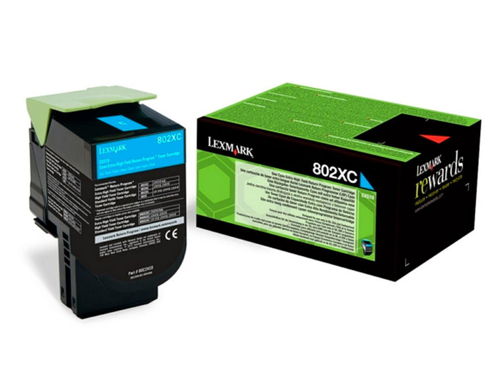 LEXMARK - Toner laser 80c2xcecian 4000 paginash (Ref. 80C2XCE)
