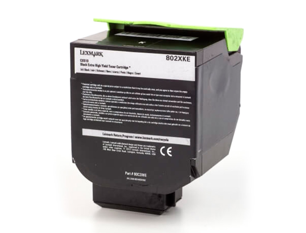 LEXMARK - Toner laser 80c2xke negro 8000 paginas (Ref. 80C2XKE)