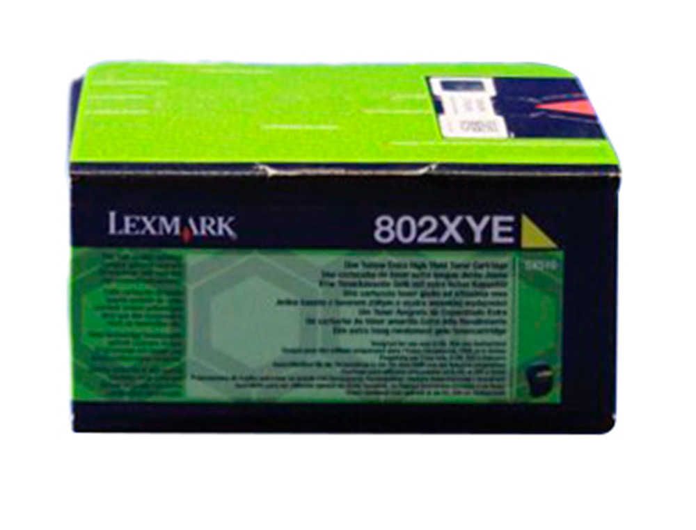 LEXMARK - Toner laser 80c2xye amarillo 4000 paginas (Ref. 80C2XYE)