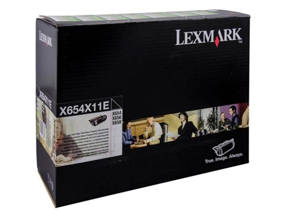 LEXMARK - Toner laser x654x31e / x654de/ 654 / 656de / 658de negro 36000 paginas (Ref. X654X31E)