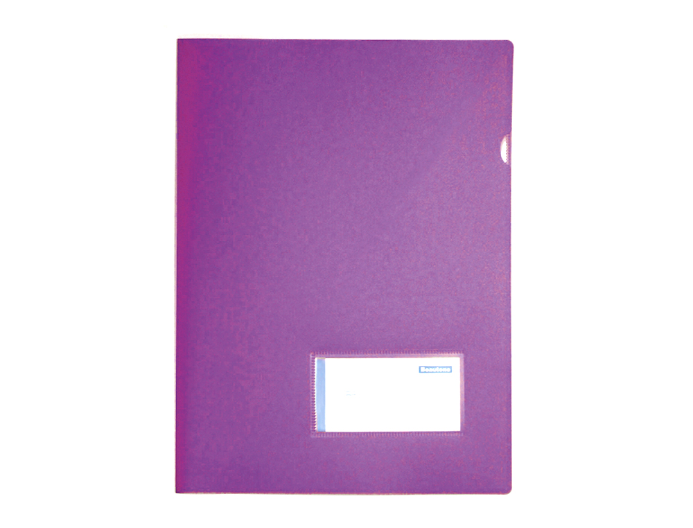 LIDERPAPEL - Carpeta dossier A4 u ero lavanda opaco (Ref. BL27)