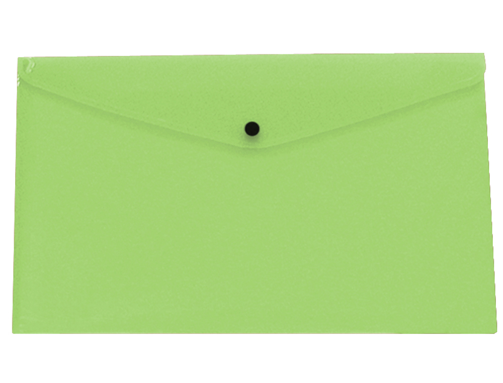 LIDERPAPEL - Carpeta dossier broche polipropileno din A4 verde manzana opaco 50 hojas (Ref. DS74)
