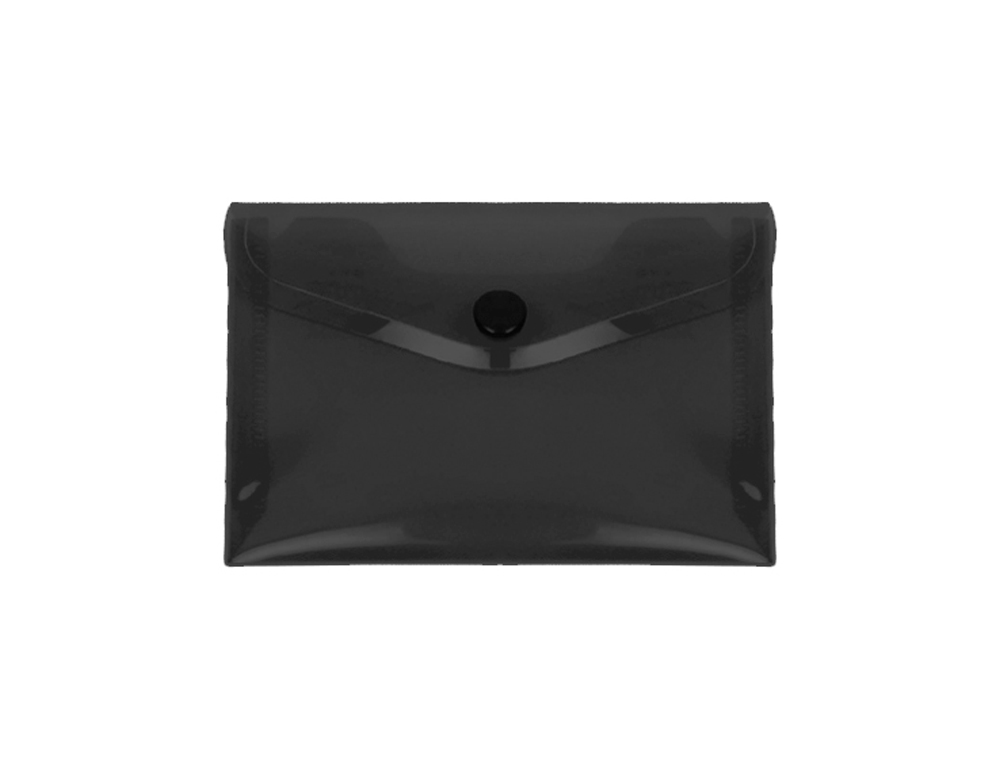 LIDERPAPEL - Carpeta dossier broche polipropileno din a7 negro opaco (Ref. DS78)