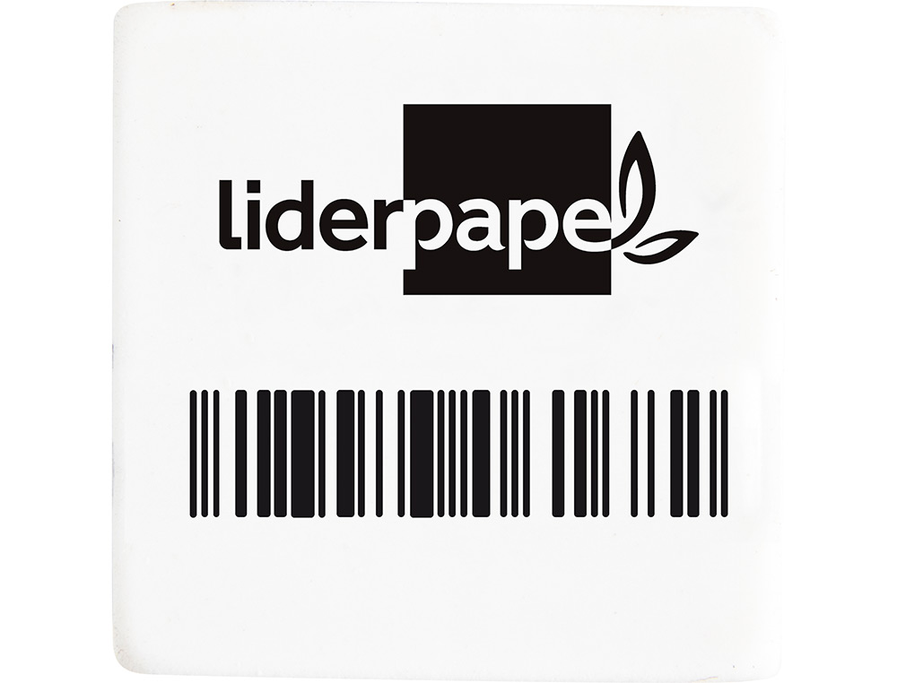 LIDERPAPEL - Goma para lapiz con forma cuadrada (Ref. ER13)