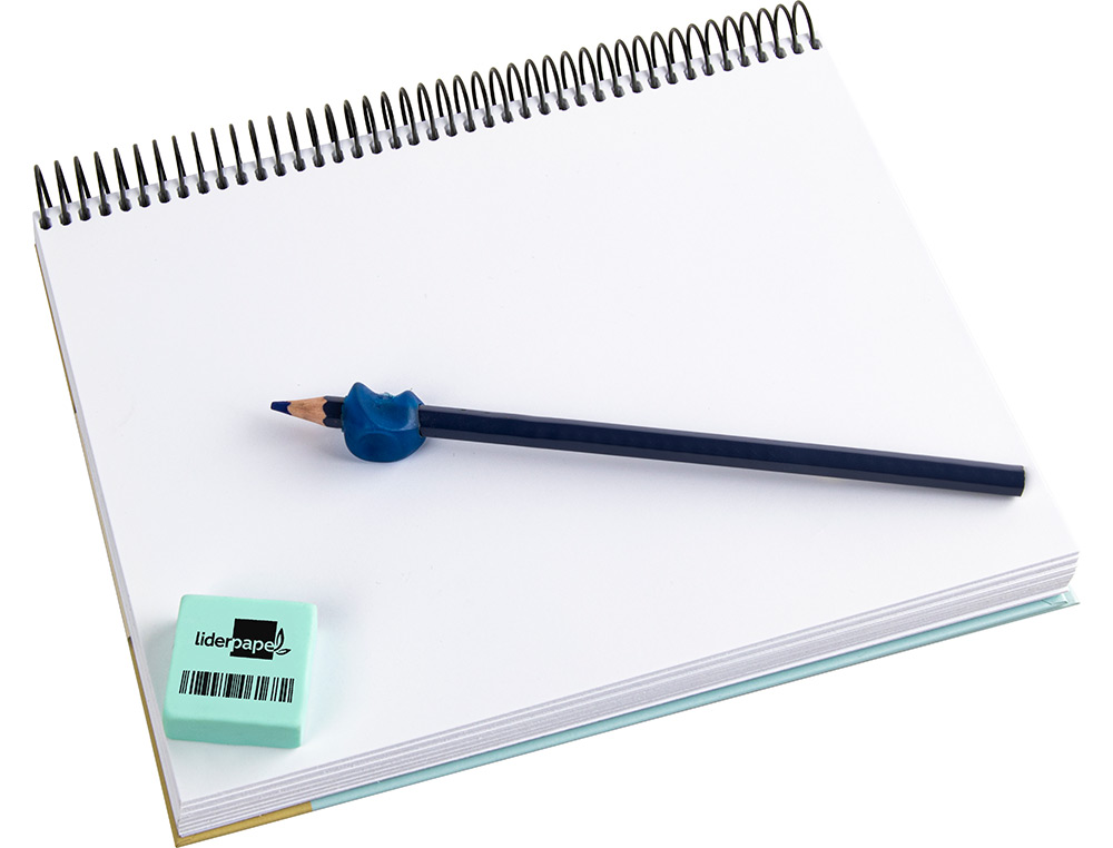 LIDERPAPEL - Goma para lapiz con forma cuadrada (Ref. ER13)