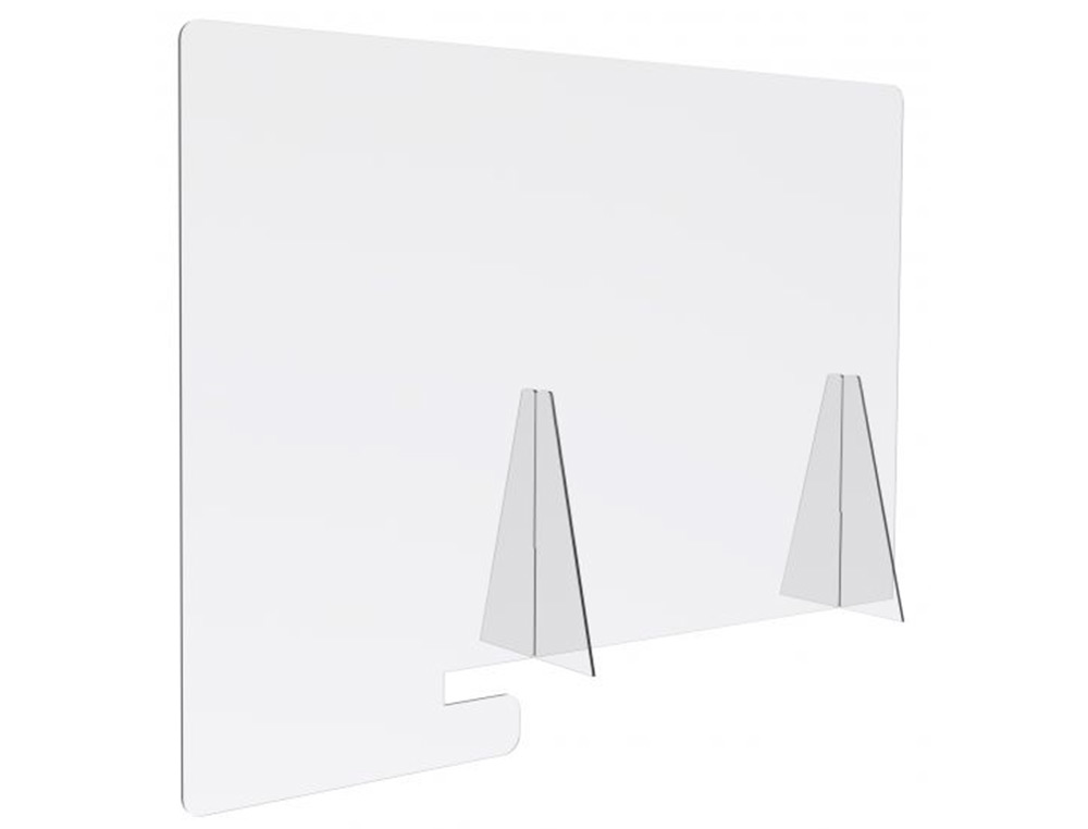 ARCHIVO 2000 - Pantalla de proteccion sobremesa metacrilato transparente 1000x750 mm (Ref. 43328M CS TP)