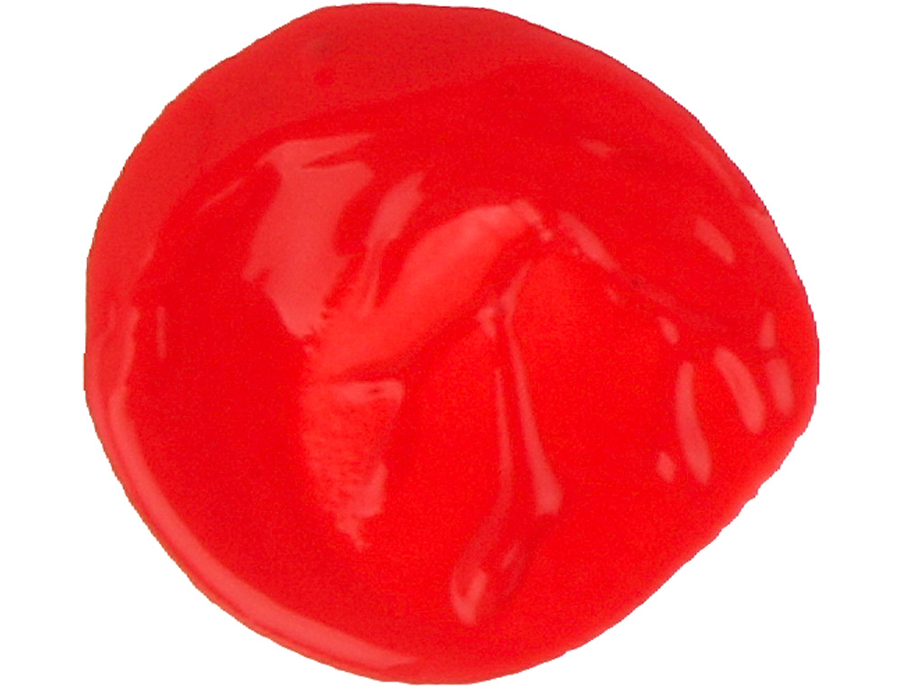 LIDERPAPEL - Pintura dedos botella de 500 ml rojo (Ref. DD04)