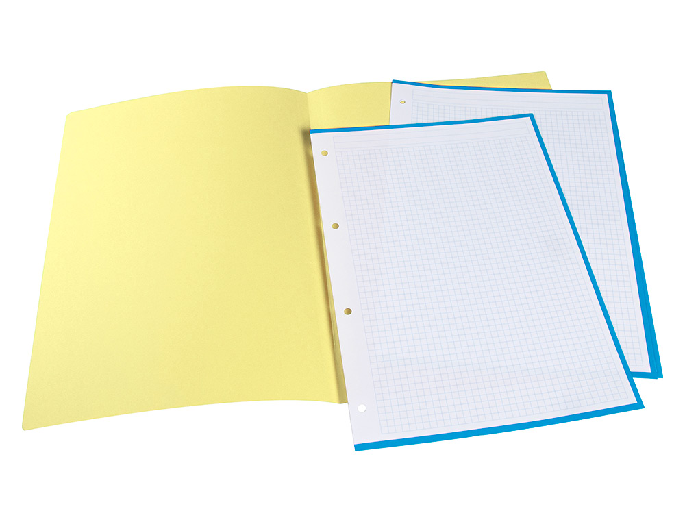 LIDERPAPEL - Subcarpeta A4 amarillo pastel 180g/m2 (Ref. SC27)