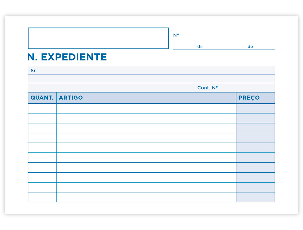 LIDERPAPEL - Talonario notas de expediente octavo duplo -texto en portugues (Ref. TL15-P)
