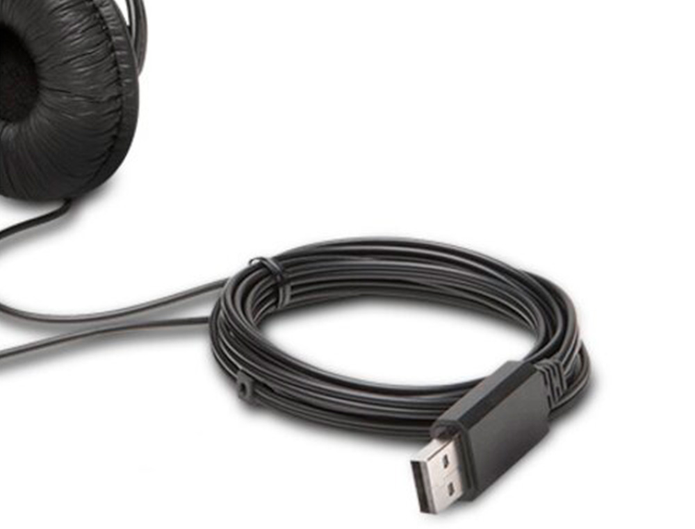 NGS - Auricular kensington hi-fi con microfono usb cable 180 cm (Ref. K97601WW)