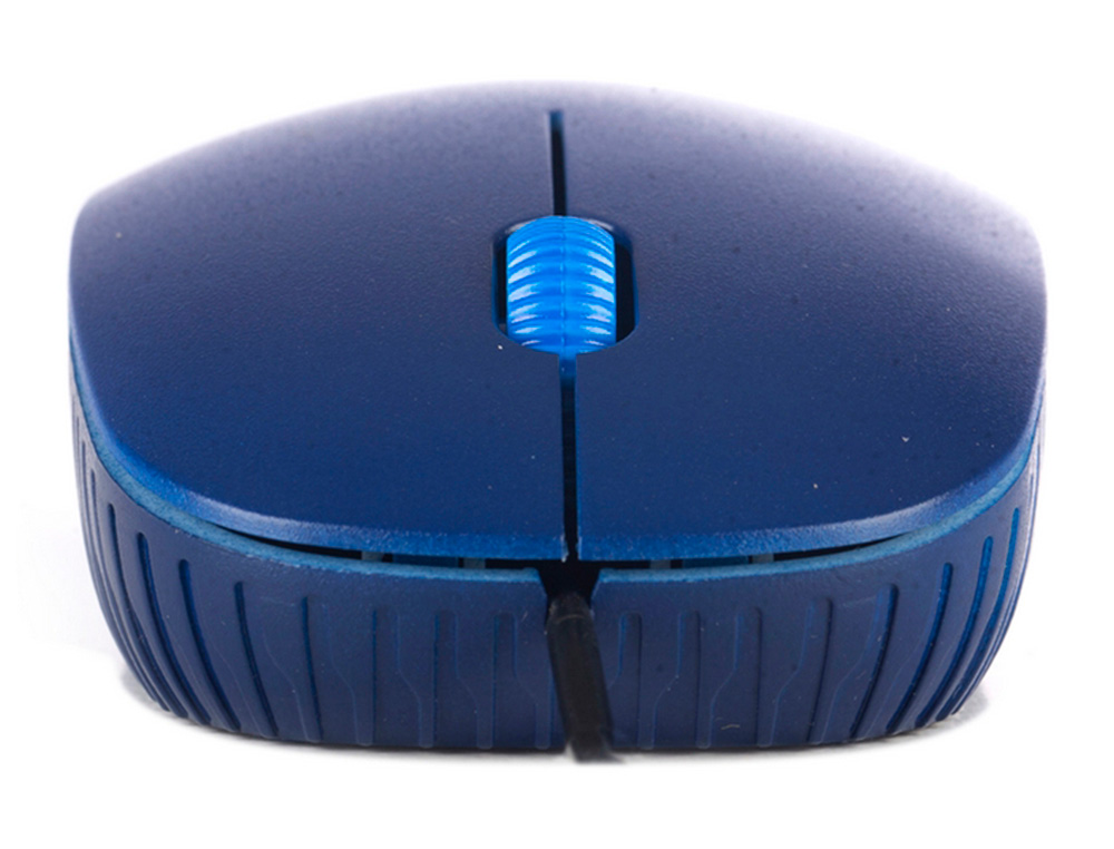 NGS - Raton wired flame optico con cable 1000 dpi ambidiestros usb color azul (Ref. FLAMEBLUE)