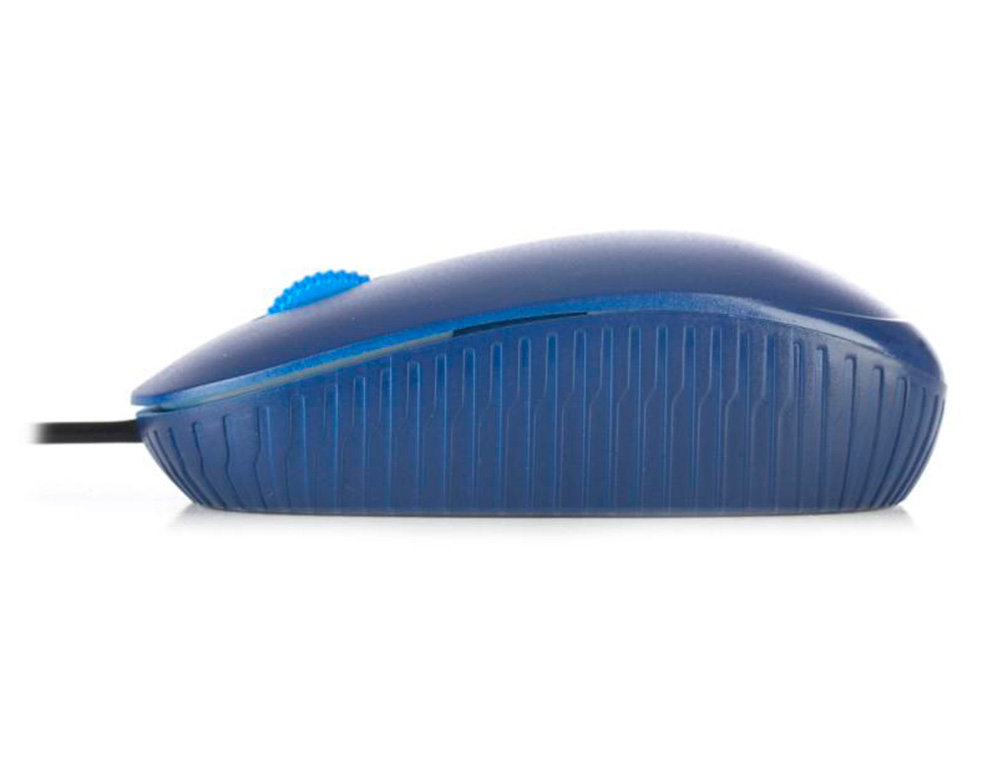 NGS - Raton wired flame optico con cable 1000 dpi ambidiestros usb color azul (Ref. FLAMEBLUE)