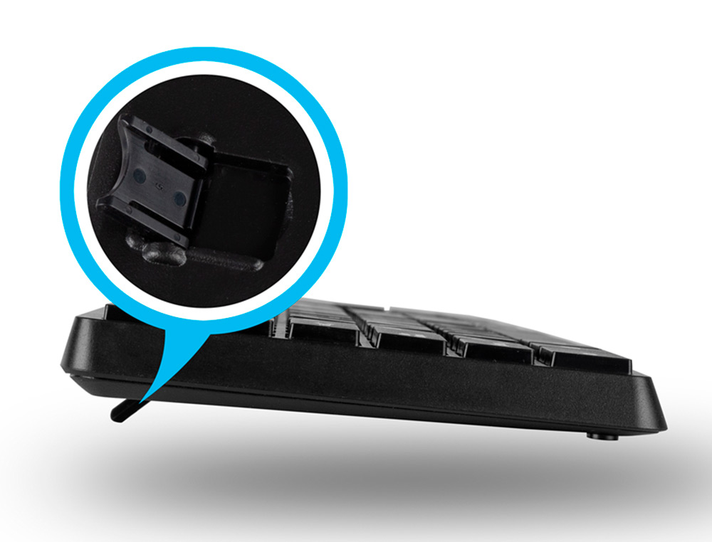 NGS - Set teclado y raton allure multimedia inalambrico usb nano 2,4 ghz color negro (Ref. ALLUREKIT)