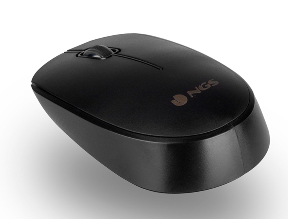 NGS - Set teclado y raton allure multimedia inalambrico usb nano 2,4 ghz color negro (Ref. ALLUREKIT)