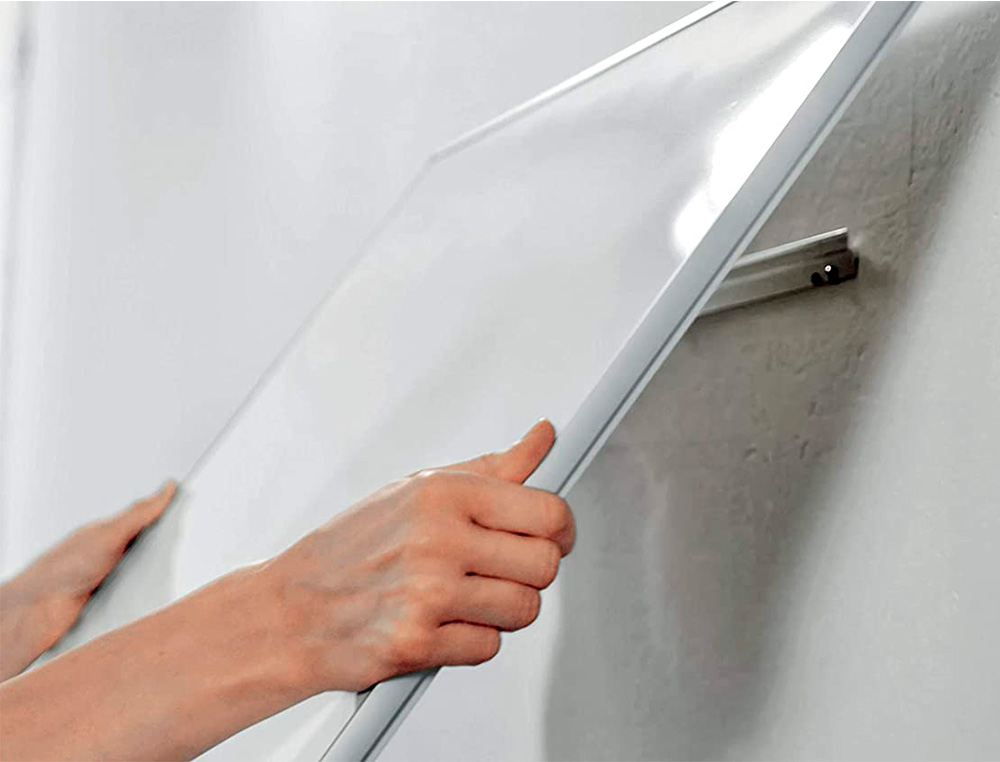 NOBO - Pizarra blanca ip pro 55\" acero vitrificado magnetico 1220x690 mm (Ref. 1915250)