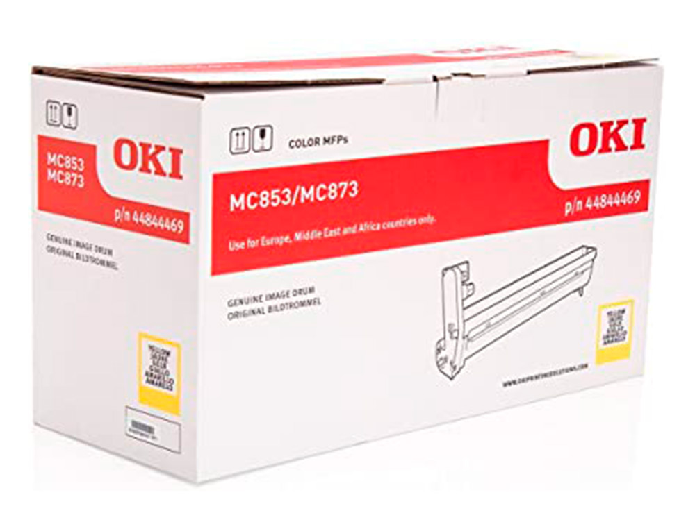 OKI - Tambor laser i mc853 / 873 amarillo 30000 paginas (Ref. 44844469)