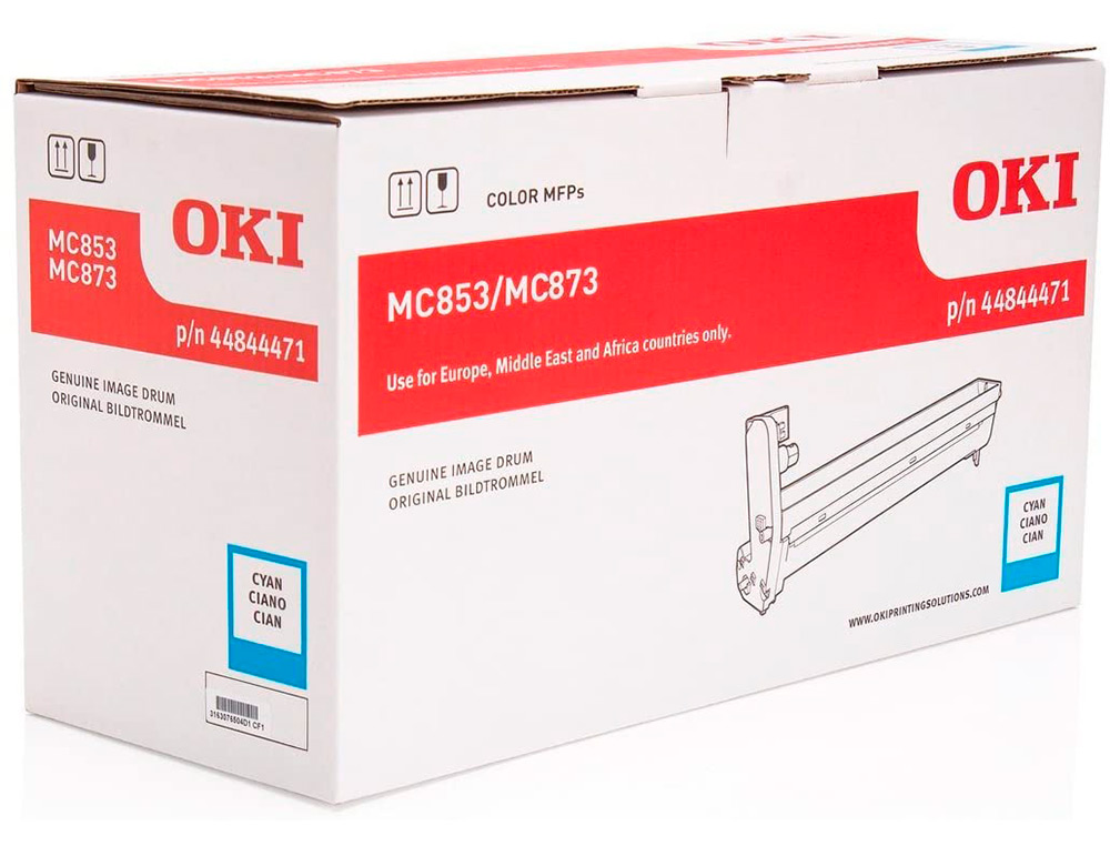 OKI - Tambor laser i mc853 / 873 cian 30000 paginas (Ref. 44844471)