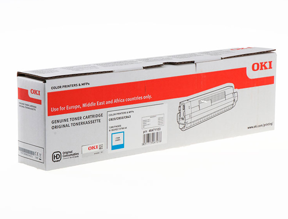 OKI - Toner laser 46471103 cian 7000 paginas (Ref. 46471103)