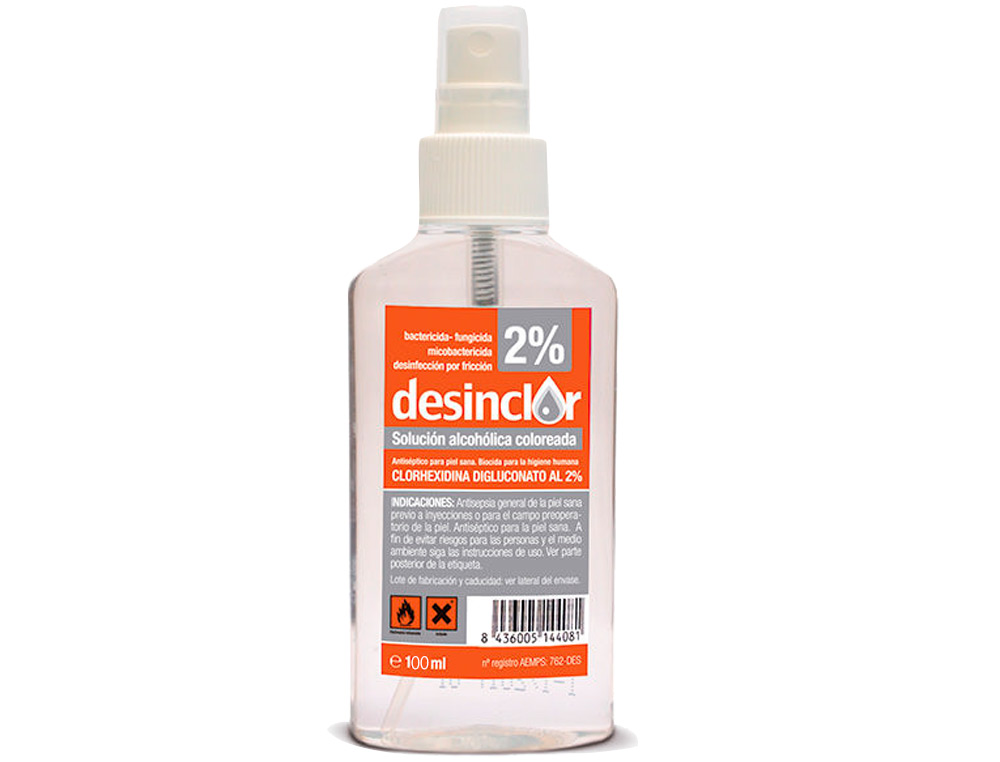 OTROS - Desinclor solucion 2% alcoholica bote de 100 ml (Ref. 2226IN)