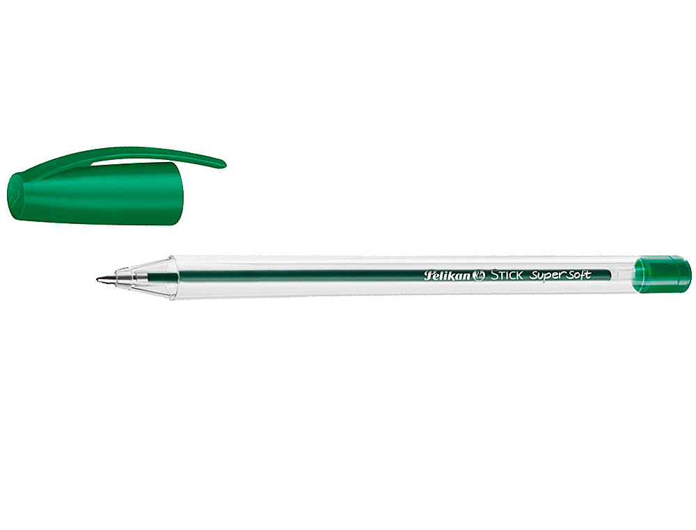 PELIKAN - Boligrafo stick super soft verde (Ref. 601481)